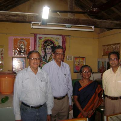 Dpf Trusteeswith Dr Meera Cord A Ckradhakrishnan Chinmaya Schools