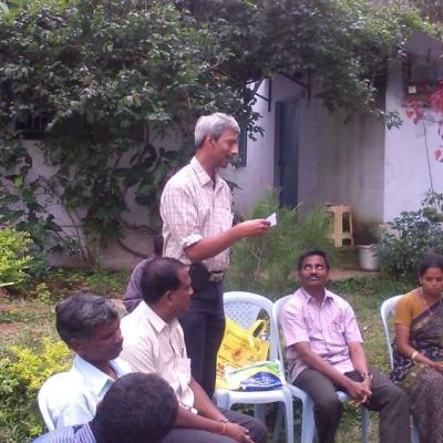 Dr Rajkumar Medical Center K.c.patty Speaks To The Audience