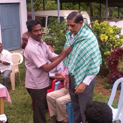 Honouring Dpf Trustee Mr S.g.subramanian