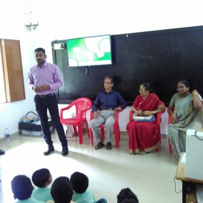 Nambirajan Selco Addressing The Students