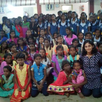 16 Enthusiastic Children With Nirupama Dpf