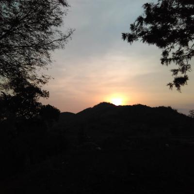 Beautiful Sunset In Vellimalai Hills