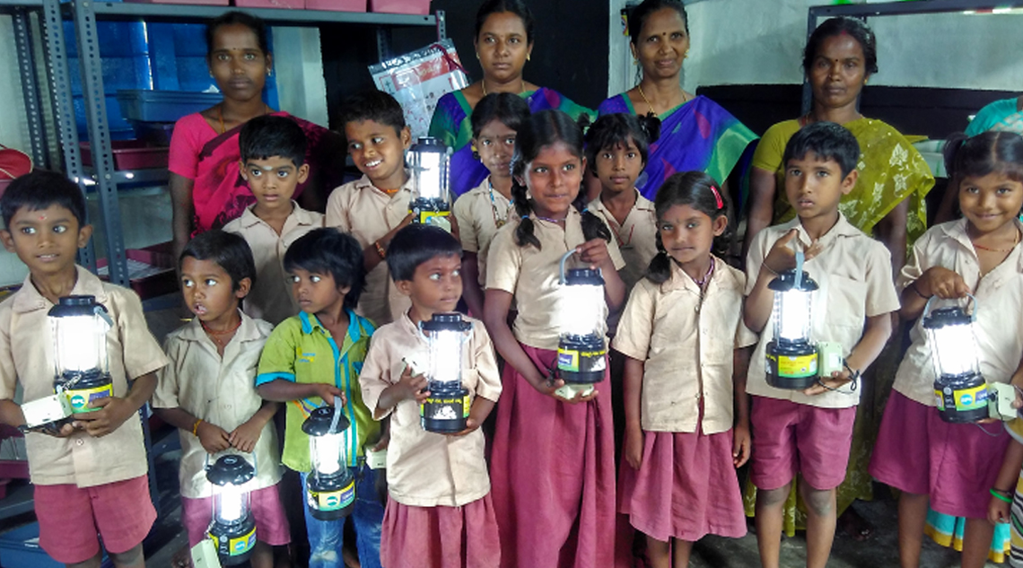 Tribal school solar electrification