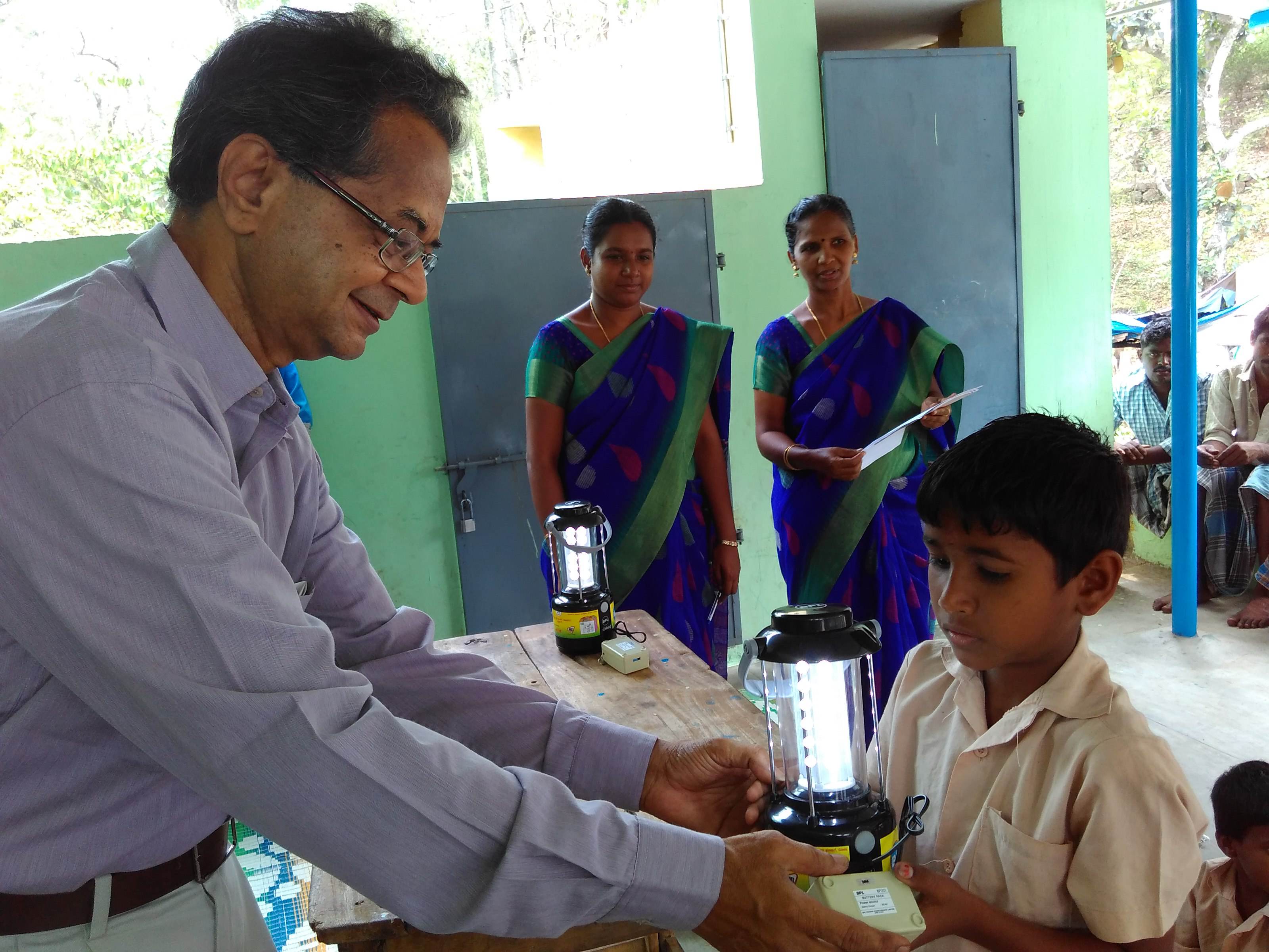 Tribal school solar electrification